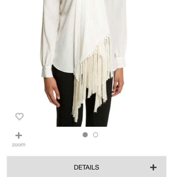 TOM FORD
Long-Sleeve Blouse W/Attached Scarf, Chalk - Picture 3 of 10